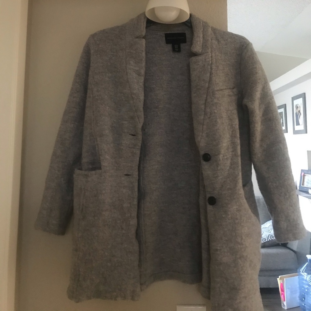 Women’s wool grey coat